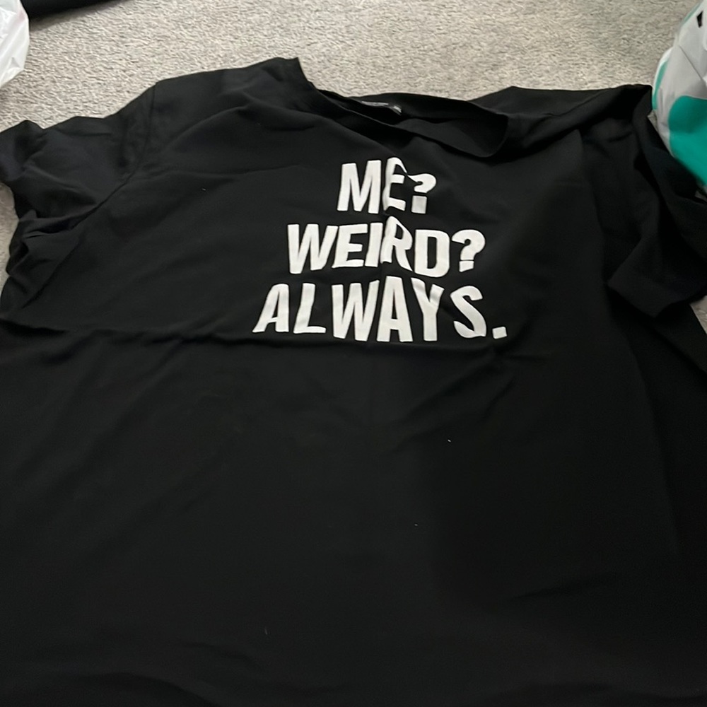 Black tee